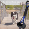 Long Handle Portable Pet Pooper Scooper for Large and Small Dogs,High Strength Material and Durable Spring,Great [...]