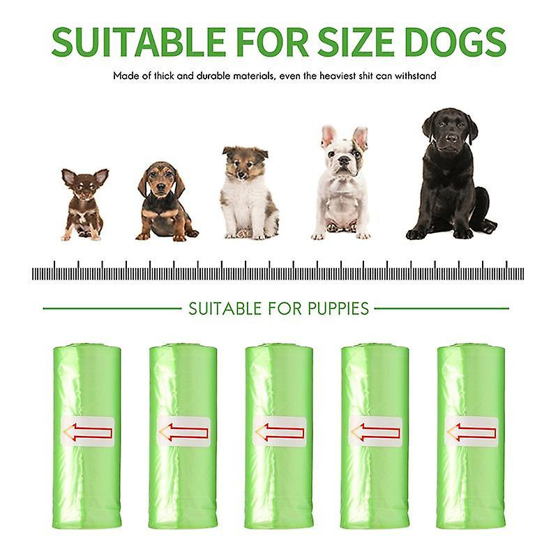 Dog Poop Bags with Leak-Proof Unscented Compostable Pet Waste Disposal Refill for Doggy 720 Bags, 4