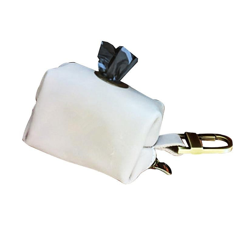 Portable Pet Products Dog Poop Bag Dispenser Pick-up Bags Holder With Rope Cleaning Waste Garbage