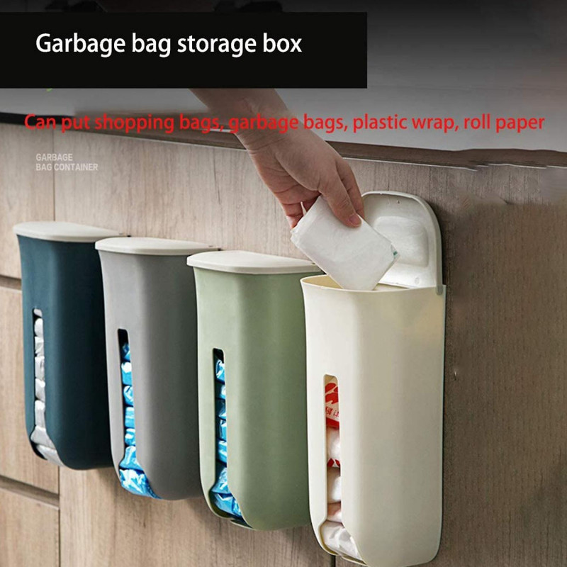 Grocery Bag Storage Holder Wall Mount Grocery Plastic Bag Holder Kitchen Grocery Plastic Bag Holder