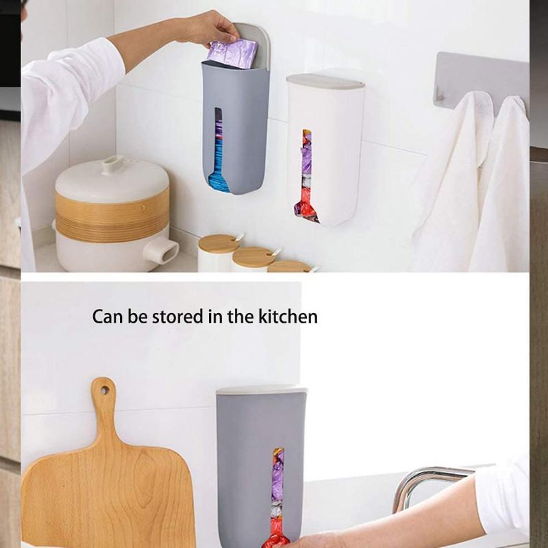 Grocery Bag Storage Holder Wall Mount Grocery Plastic Bag Holder Kitchen Grocery Plastic Bag Holder