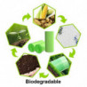 100 Degradable Biological Garbage Bags Starch-Based Environmental Protection Garbage Bags