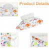 Travel Baby Portable Wipes Bag Dispenser (4 Patterns) 4 Pieces (3-c-vn)