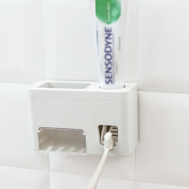 Toothbrush Holder Dispenser Long-lasting Multifunctional