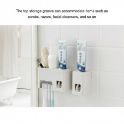Toothbrush Holder Dispenser Long-lasting Multifunctional Toothbrush Holder Dispenser Long-lasting Multifunctional