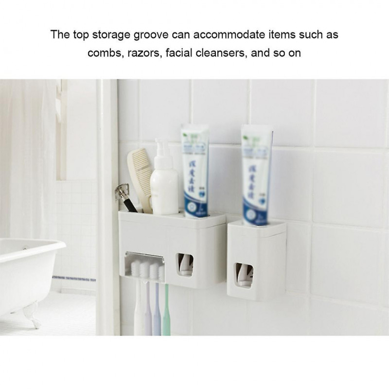 Toothbrush Holder Dispenser Long-lasting Multifunctional