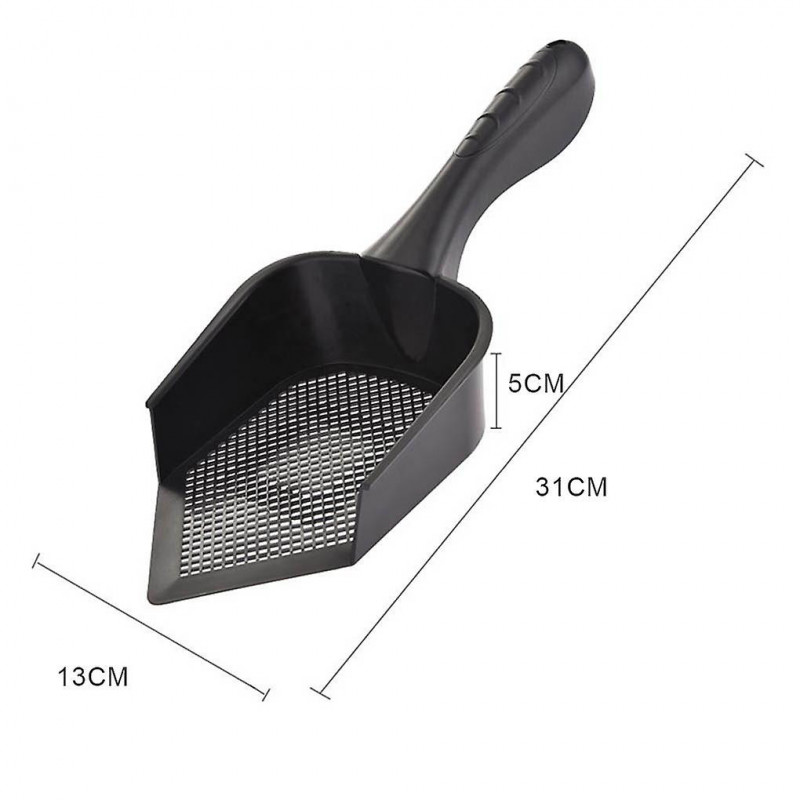 Pet Litter Scoop Plastic Hollow Waste Cleaning Tool Reptile