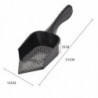 Pet Litter Scoop Plastic Hollow Waste Cleaning Tool Reptile
