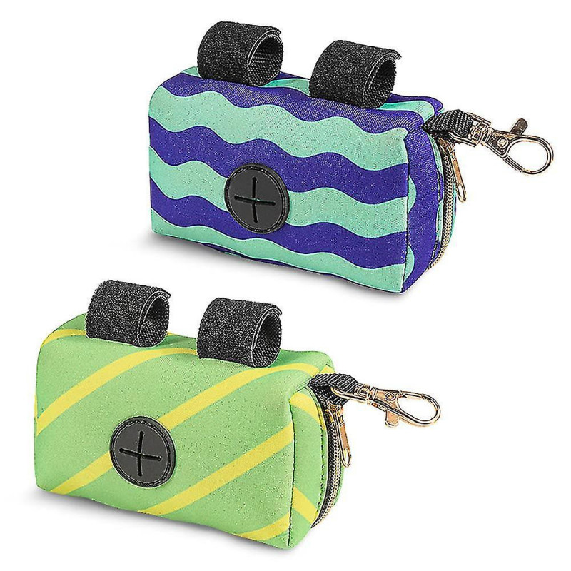 2 Pack Fashion Dog Poop Waste Bag Dispenser, Pet Dog Waste Bag Dispenser, Dog Poop Bag Holder