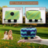 2 Pack Fashion Dog Poop Waste Bag Dispenser, Pet Dog Waste Bag Dispenser, Dog Poop Bag Holder