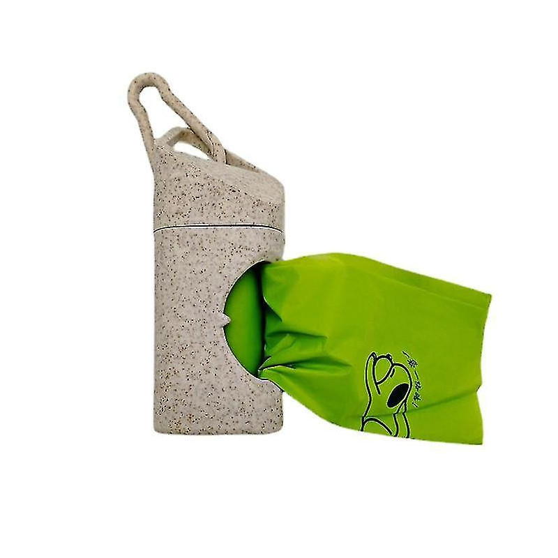 Degradable Pet Distributor Wheat Straw Garbage Bag Dispenser