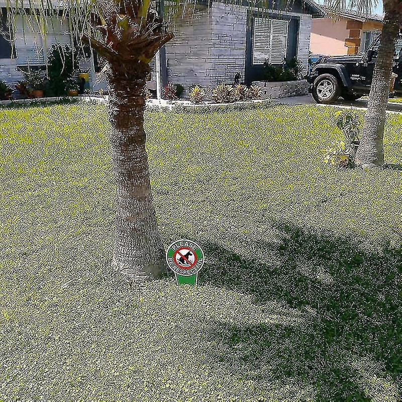 4 Pieces No Poop Dog Signs Be Respectful No Pooping Dog Lawn Signs No Dog Poop Yard Signs