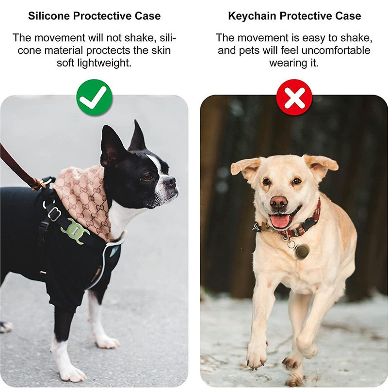 2pcs Airtag Dog Collar Holder, Elastic Silicone Air Tag Holder For Dogs And Cats, Light And Durable Apple Airtag [...]