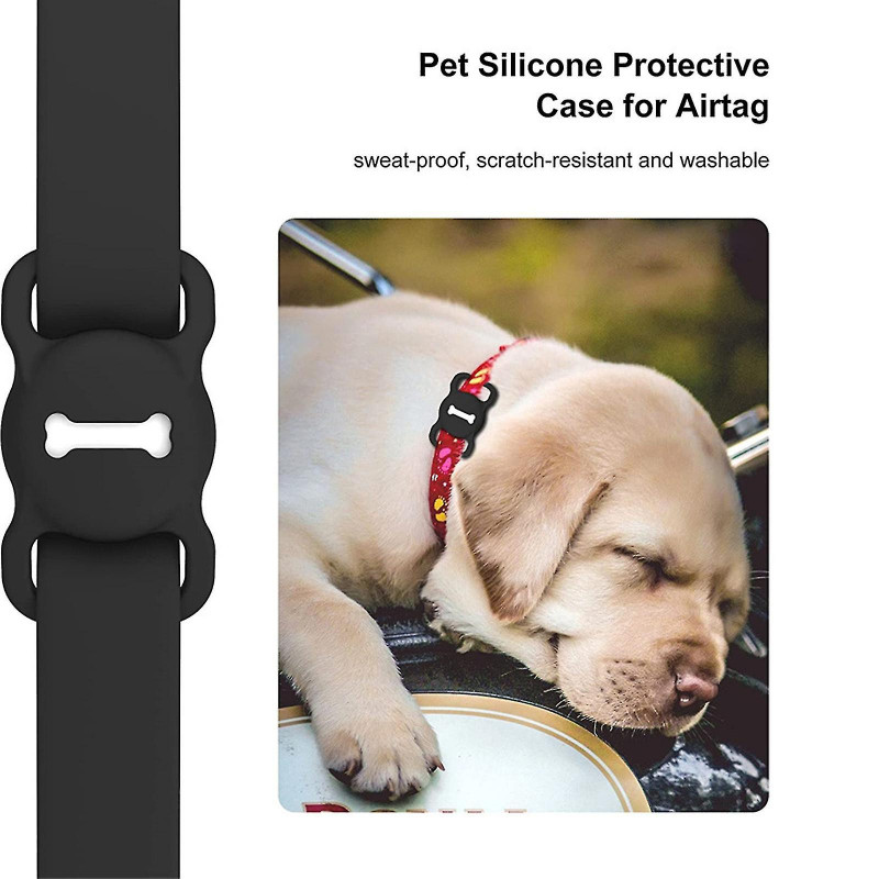 2pcs Airtag Dog Collar Holder, Elastic Silicone Air Tag Holder For Dogs And Cats, Light And Durable Apple Airtag [...]