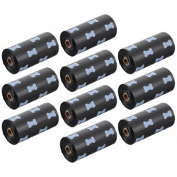 10 rouleaux Dog Poop Bag Biodégradable jetable Outdoor Garbage Rubbish Container