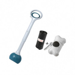 Dog Pooper Scooper Poop Picker Dog Poop Pick Up Tool For Park Traveling Lawn Green 70cm