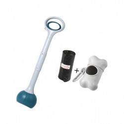 Dog Pooper Scooper Poop Picker Dog Poop Pick Up Tool For Park Traveling Lawn Green 70cm