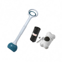 Dog Pooper Scooper Poop Picker Dog Poop Pick Up Tool For Park Traveling Lawn Green 70cm