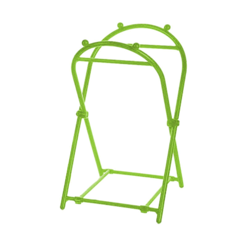 Garbage Bag Holder Frame Lightweight Gardening Leaves Trash Bag Holder Stand Green