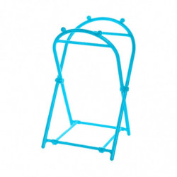 Garbage Bag Holder Frame Lightweight Gardening Leaves Trash Bag Holder Stand Blue Garbage Bag Holder Frame Lightweight Gardening Leaves Trash Bag Holder Stand Blue