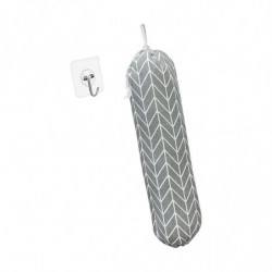 Shopping Bag Storage Holder Grocery Bag Organizer Garbage Bag Dispenser Gray Shopping Bag Storage Holder Grocery Bag Organizer Garbage Bag Dispenser Gray