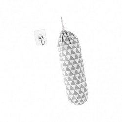 Shopping Bag Storage Holder Grocery Bag Organizer Garbage Bag Dispenser Gray White Shopping Bag Storage Holder Grocery Bag Organizer Garbage Bag Dispenser Gray White