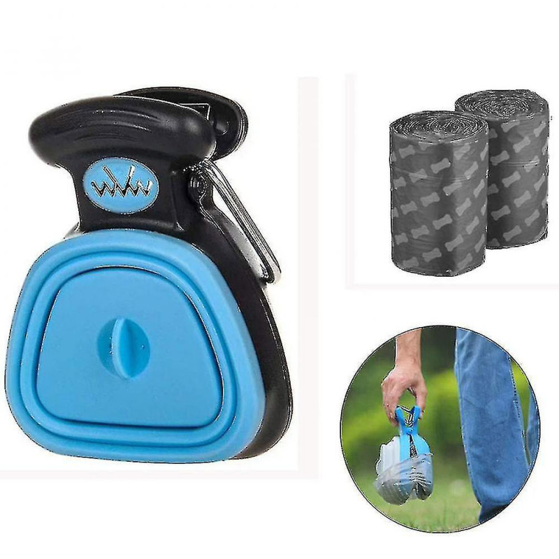 Pet Waste Bag Dispensers Holders Outdoor Foldable Dog Poop Bag Dispenser