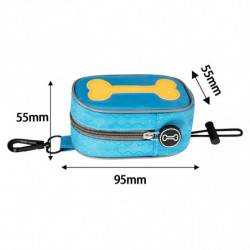 Dog Poop Bag Holder Doggy Waste Bag Dispenser For Travel Camping Walking Light Blue Dog Poop Bag Holder Doggy Waste Bag Dispenser For Travel Camping Walking Light Blue