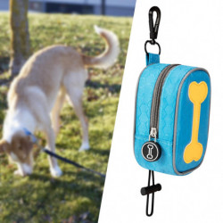 Dog Poop Bag Holder Doggy Waste Bag Dispenser For Travel Camping Walking Light Blue Dog Poop Bag Holder Doggy Waste Bag Dispenser For Travel Camping Walking Light Blue