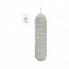 Shopping Bag Storage Holder Grocery Bag Organizer Garbage Bag Dispenser Gray Grid