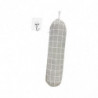 Shopping Bag Storage Holder Grocery Bag Organizer Garbage Bag Dispenser Gray Grid