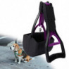 Foldable Dog Pooper Scooper For Large And Small Dogs Concrete Ground Surface Purple