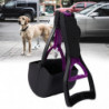 Foldable Dog Pooper Scooper For Large And Small Dogs Concrete Ground Surface Purple