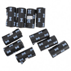 10 rouleaux Dog Poop Bag Biodégradable jetable Outdoor Garbage Rubbish Container