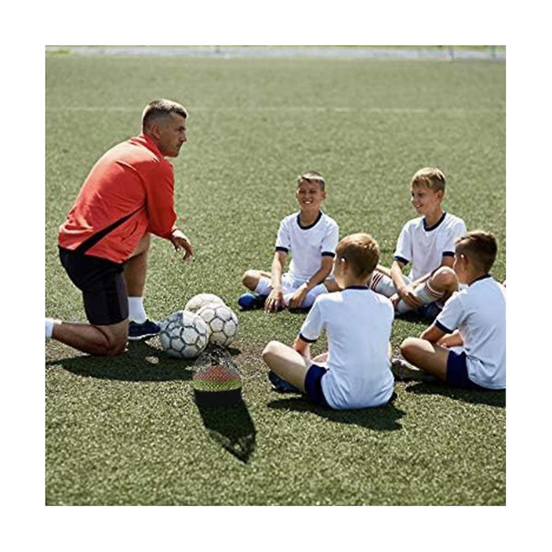 Sports Soccer Cones For Drills - Easy-to-carry Mini Cones With Stylish Mesh Bag And Holder For Spor