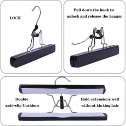 3pcs Hair Extensions Holder Wig Storage Bag With Hanger Portable Wig Storage Bag Hair Extension Carrier Holder 3pcs Hair Extensions Holder Wig Storage Bag With Hanger Portable Wig Storage Bag Hair Extension Carrier Holder