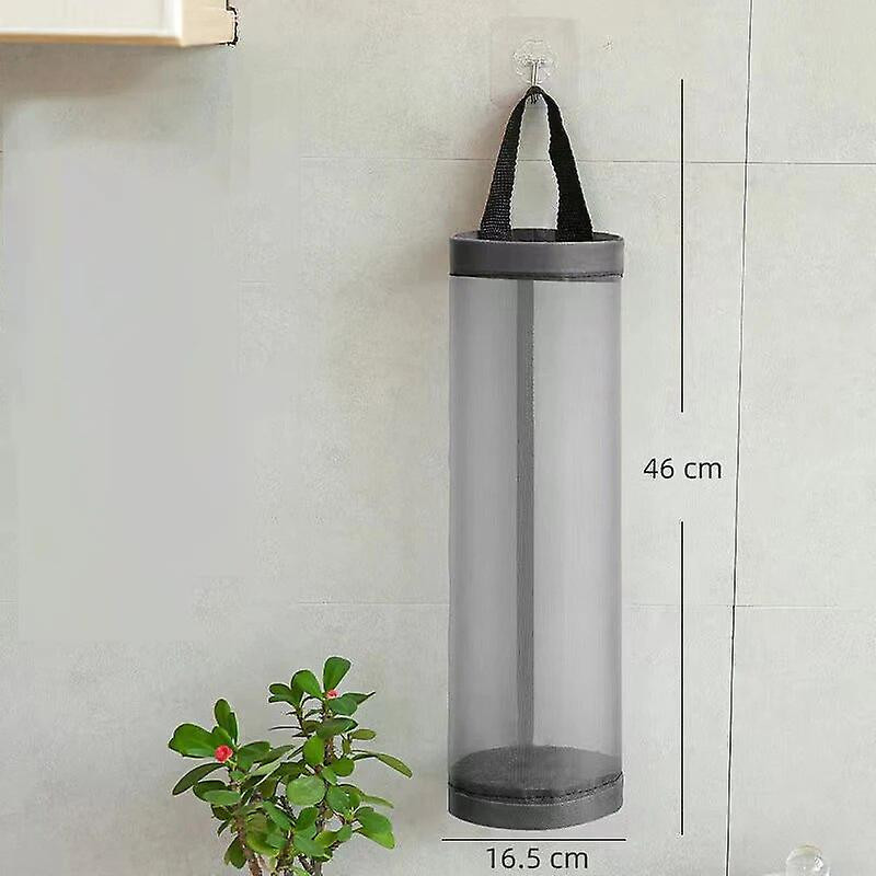 Pochette Sac Titulaire Mural Sac En Plastique Titulaire Distributeur Suspendu Stockage Poubelle Sac À Ordures [...]