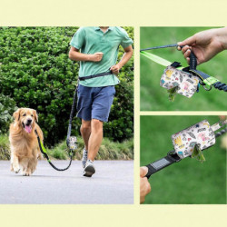 Pet Waste Bags Dispenser Organizer With Hook Accessory For Running With Dogs Pet Waste Bags Dispenser Organizer With Hook Accessory For Running With Dogs