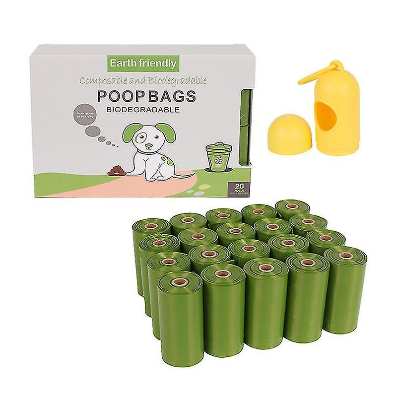 Rolls Dog Poop Bags, Eco-friendly Pet Waste Bags, Thick Leak Proof Waste Poop Bags For Clean-up, Pet Supplies