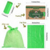 Rolls Dog Poop Bags, Eco-friendly Pet Waste Bags, Thick Leak Proof Waste Poop Bags For Clean-up, Pet Supplies