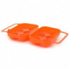 Noël Extérieur en plastique Portable Camping 6 Oeufs Carrier Container Case Eggs Carrier Egg Storage Box Case avec [...]