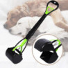 Long Handle Pet Pooper Scooper pour chiens et chats Facile à utiliser pour la saleté d’herbe