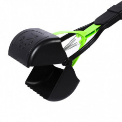 Long Handle Pet Pooper Scooper pour chiens et chats Facile à utiliser pour la saleté d’herbe