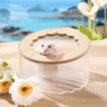 Hamster Pet Pan Sand Bath Non-skid Bathing Bowl Hamster Accessories