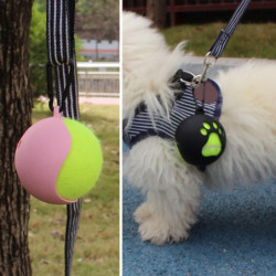 Tennis Ball Holder with Hook Lightweight Easy Installation Hands-Free Pet Ball Cover Holder Dog Leas Tennis Ball Holder with Hook Lightweight Easy Installation Hands-Free Pet Ball Cover Holder Dog Leas