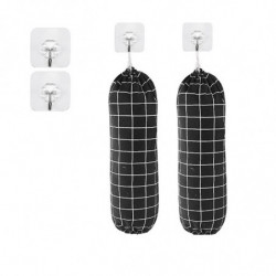 Plastic Bag Holder, Wall Mount Garbage Plastic Bag Organizer, Bag Storage Dispenser, Bag Holder For