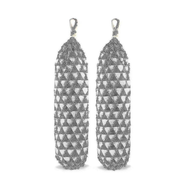 Plastic Bag Holder, Foldable Washable Grocery Bag Dispenser Recycling Shopping Bag Organizer Grocer