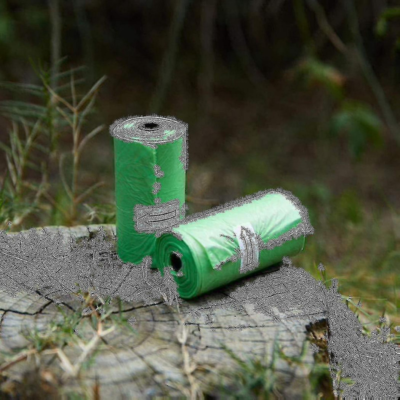 Sacs de crottes de chien avec recharge étanche de déchets compostables non parfumés pour chiots pour chiens 1440