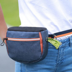 Sac de poche de friandises pour chiens pour l’entraînement, fermeture automatique Sac de promenade portable pour chien Sac de poche de friandises pour chiens pour l’entraînement, fermeture automatique Sac de promenade portable pour chien