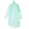 10pcs Portable Disposable Raincoats for Outdoor Travel (Random Color)